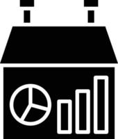 House Stats Icon Style vector