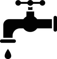 Water Tap Icon Style vector