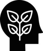 Think Green Icon Style vector