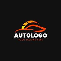 vector de diseño de logotipo de coche automotriz