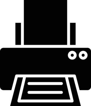 Printer Icon Style vector