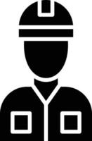 Worker Icon Style vector