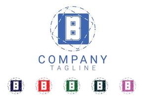 B letter new logo and icon design vector