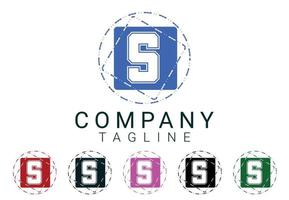 S letter new logo and icon design vector