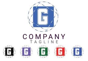 G letter new logo and icon design vector