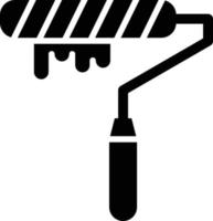 Paint Roller Icon Style vector