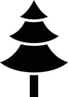Pine Tree Icon Style vector