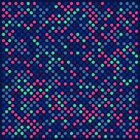 Vector abstract background from colored dots, circles. Pattern of simple geometric shapes, wallpaper