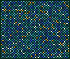 Vector abstract background from colored dots, circles. Pattern of simple geometric shapes, wallpaper