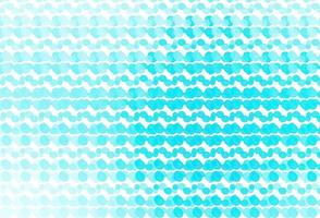 Light BLUE vector pattern with lines, ovals.