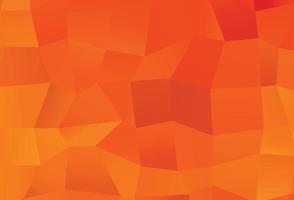 Light Orange vector triangle mosaic texture.