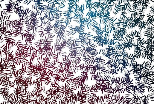 Dark multicolor, rainbow vector template with repeated sticks.