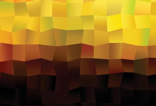 Dark Orange vector layout with rectangles, squares.