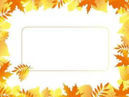 Banner in the autumn style on a white background. Lettering welcome autumn surrounded by elements. Teapot, cup and autumn leaves. Delicate palette. Doodle style vector. vector