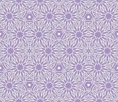 Fantasy seamless pattern with ornamental mandala. Abstract round doodle flower background. Floral geometric circle. vector