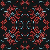 Abstract pattern geometric backgrounds vector