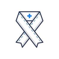 Cancer Sign Medical Icon Illustration vector