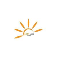 Sun Vector illustration Icon Logo Template design