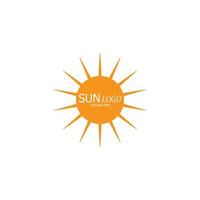 Sun Vector illustration Icon Logo Template design