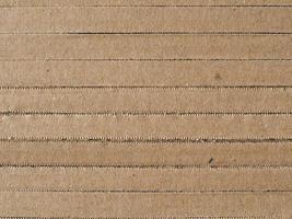 brown corrugated cardboard texture background photo