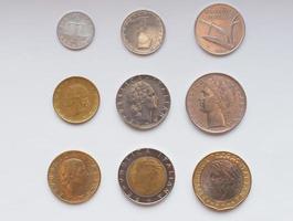 Italian lira coin photo