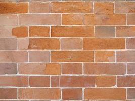 Red bricks background photo