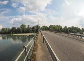 River Po in Settimo Torinese photo