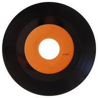 Vinyl record isolated photo