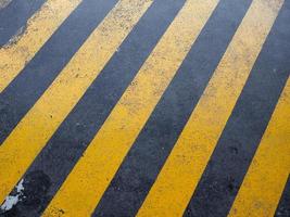 Yellow and black stripes photo