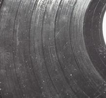 Scratched vinyl record photo