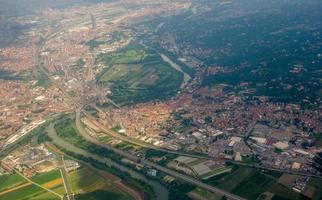 Aerial view of Turin photo