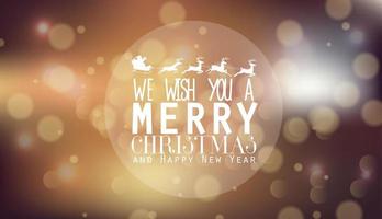 Merry Christmas and happy new year background .Vector vector