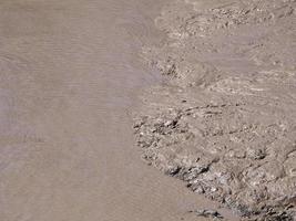 brown mud texture background photo