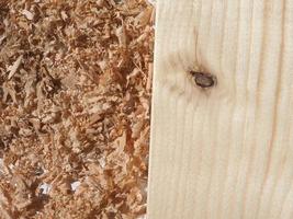 Sawdust wood dust photo