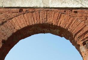 Ancient roman arch photo
