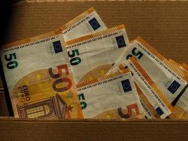 Euro notes, European Union photo