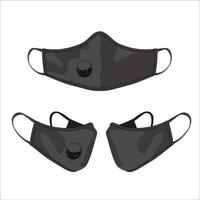 face mask protection from virus vector design