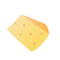 icono de queso vector