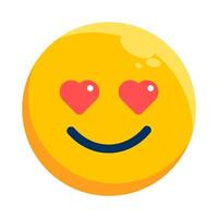 Smiling Face with Heart Eyes vector