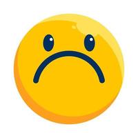 Slightly Frowning Face Icon vector