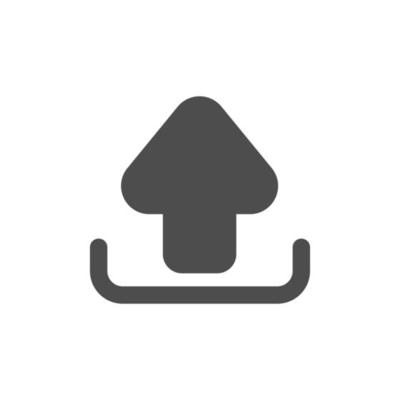 Upload Interface Icon Illustration