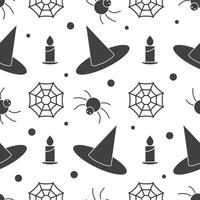 Halloween Seamless Pattern vector