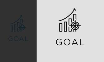 Set of Goal concept icons design. Contains such icons performance, productivity, process, time management and more, can be used for web and apps. Free Vector