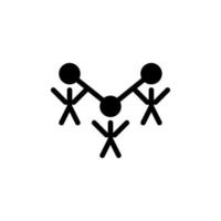 tech logo abstract flat people connect modern vector