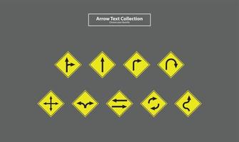 flat design arrow collection vector directional sign icons set collection modern colorful geometric