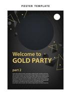 landing page template website presentation digital marketing flat design startup event party music vector