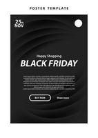 landing page template website presentation digital marketing flat design startup event black friday vector