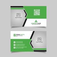 Abstract Modern Business Card Template Design vector