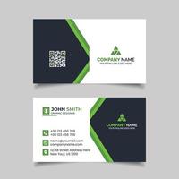 Creative business card template design vector