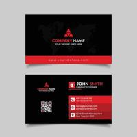 Probational Business card design template vector